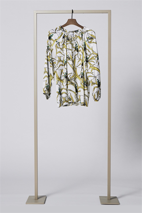 HERZEN`S ANGELEGENHEIT - Блузка шёлковая со сборками - фото 9235