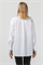 LUISA CERANO - Рубашка белая удлинённая с боковыми карманами - фото 5281
