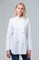 LUISA CERANO - Блузка белая с рюшей - фото 5873