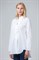 LUISA CERANO - Блузка белая с рюшей - фото 5875