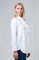 LUISA CERANO - Блузка белая с рюшей - фото 5876