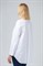 LUISA CERANO - Блузка белая с рюшей - фото 5877
