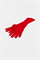 CANOE - Перчатки ODRI красные - фото 8151