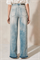 LUISA CERANO - Широкие голубые джинсы - фото 8552