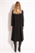 MEIMEIJ - Платье миди чёрное с длинными рукавами - фото 8981