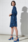 LUISA CERANO - Платье вискозное с двуцветным принтом - фото 9197